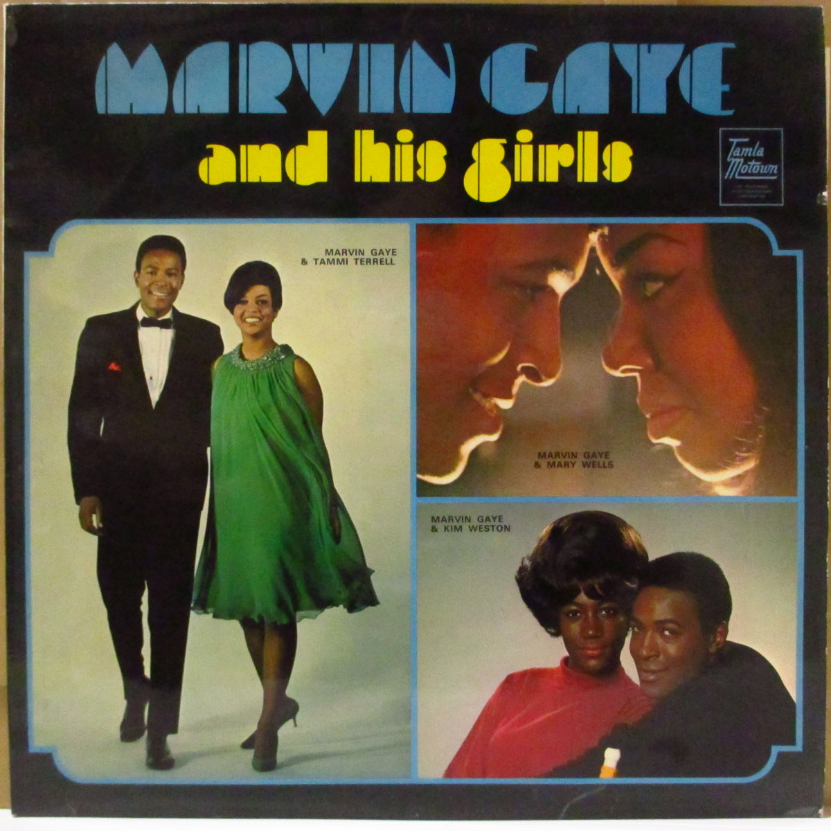 MARVIN GAYE (マーヴィン・ゲイ)  - Marvin Gaye And His Girls (UK '69 オリジナル・モノラル LP/表面コーティング折り返し有りジャケ) 近年稀な美品!