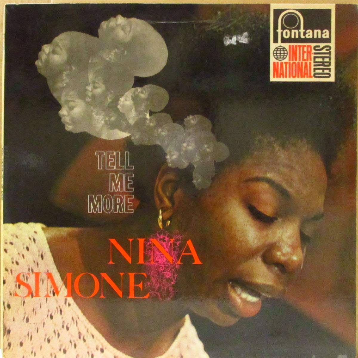 NINA SIMONE (ニーナ・シモン)  - Tell Me More [Pastel Blues] (UK '67 再発ステレオLP)「Pastel Blues」の別題、別ジャケデザイン英再発