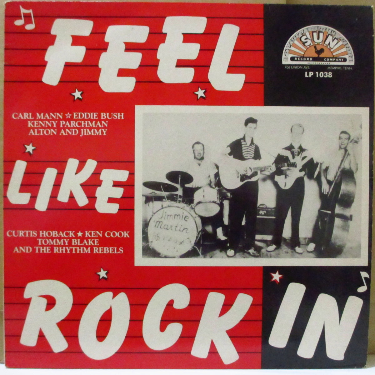 V.A. (SUN社ロカビリー・コンピレーション)  - Feel Like Rockin' (UK '86 オリジナル LP)