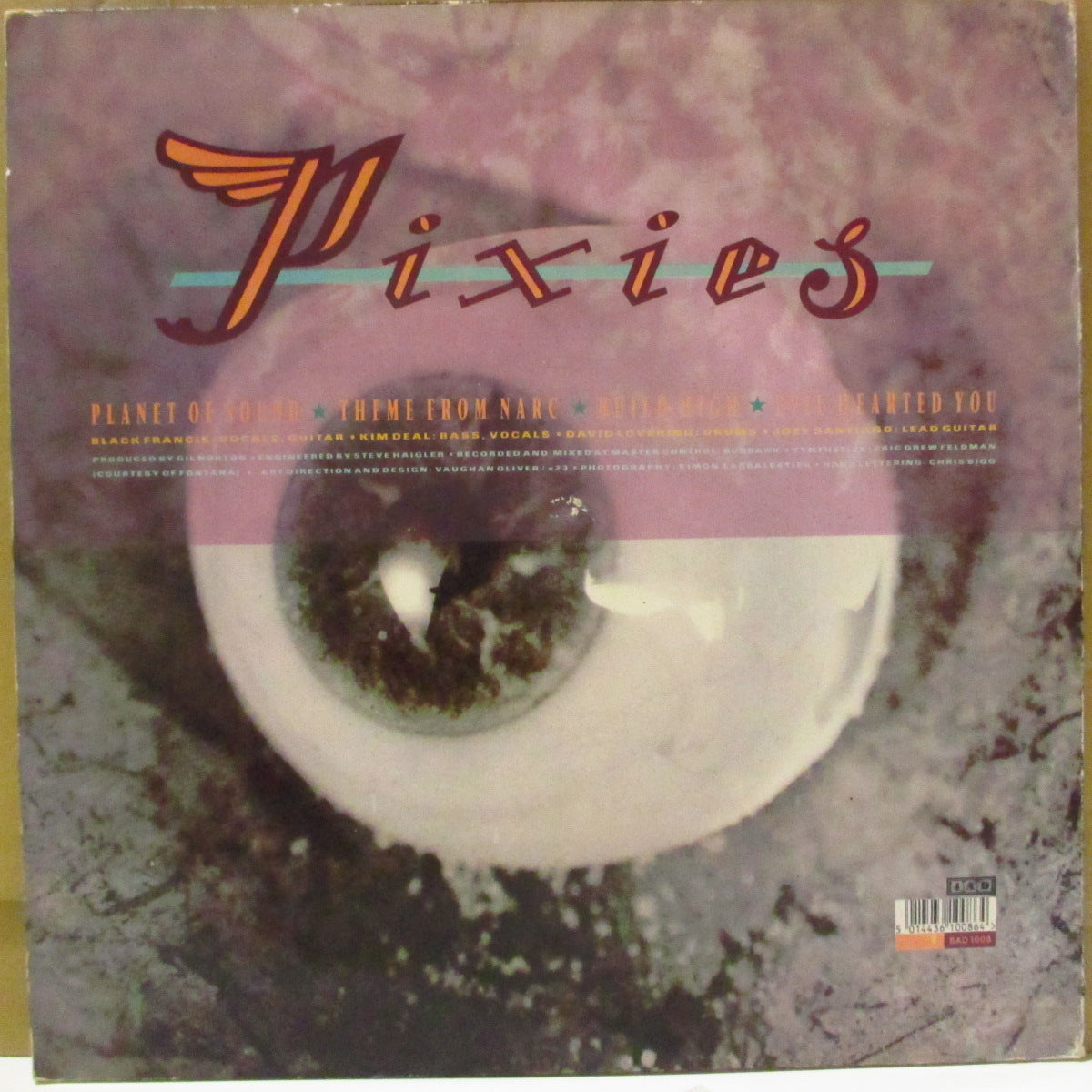 PIXIES (ピクシーズ)  - Planet Of Sound +3 (UK '91 オリジナル4曲入り 12インチ)