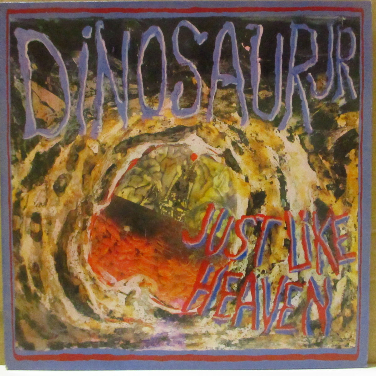 DINOSAUR Jr. (ダイナソーJr.)  - Just Like Heaven +2 (UK '89 オリジナル3曲入り「片面エッチング」 12インチ)