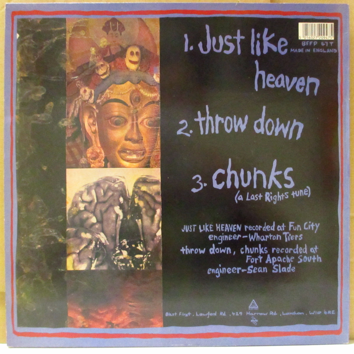 DINOSAUR Jr. (ダイナソーJr.) - Just Like Heaven +2 (UK '89