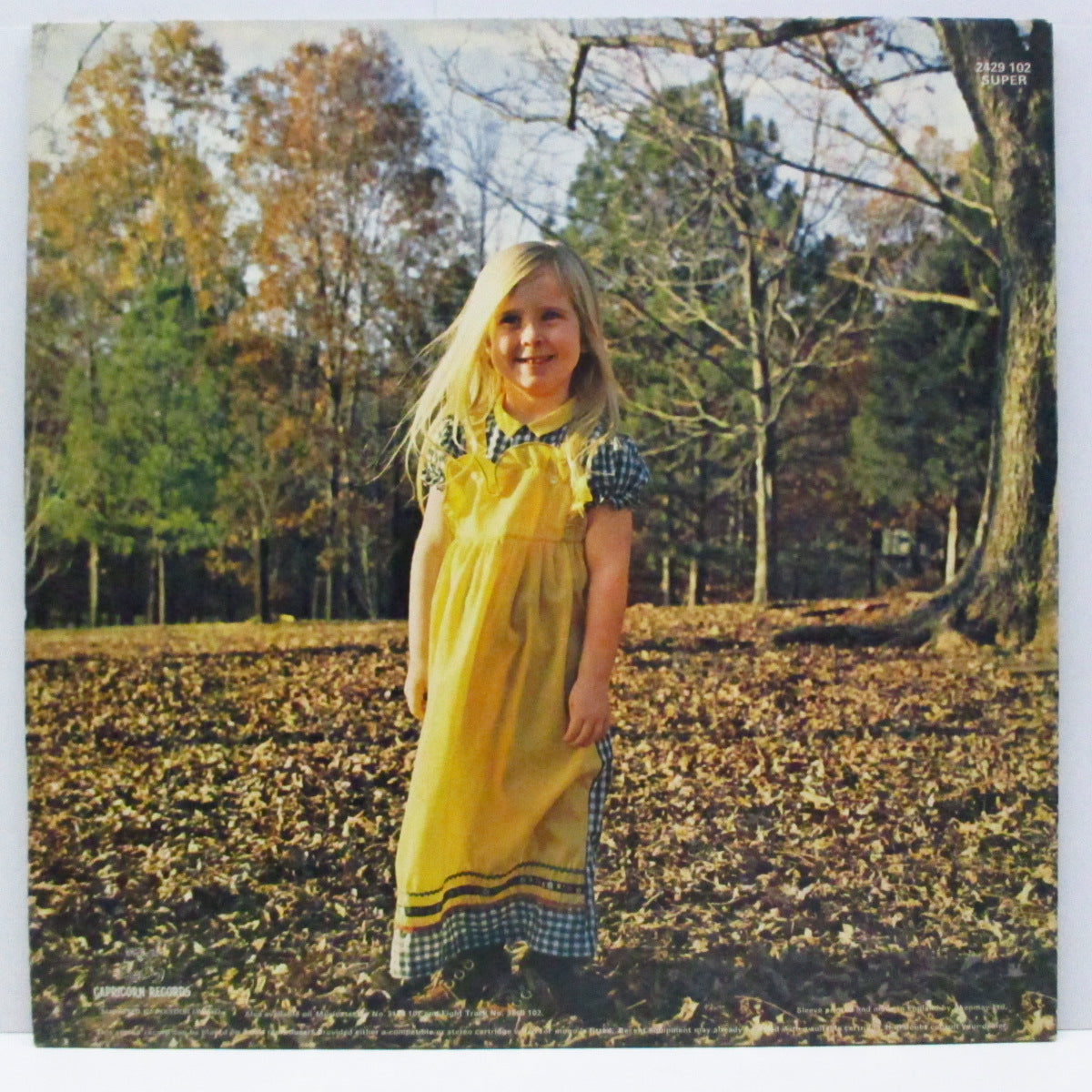 ALLMAN BROTHERS BAND (オールマン・ブラザーズ・バンド)  - Brothers & Sisters (UK 70's 再発「山羊座ラベ」LP+インサート、見開ジャケ/2429102) '73年4th アルバム！