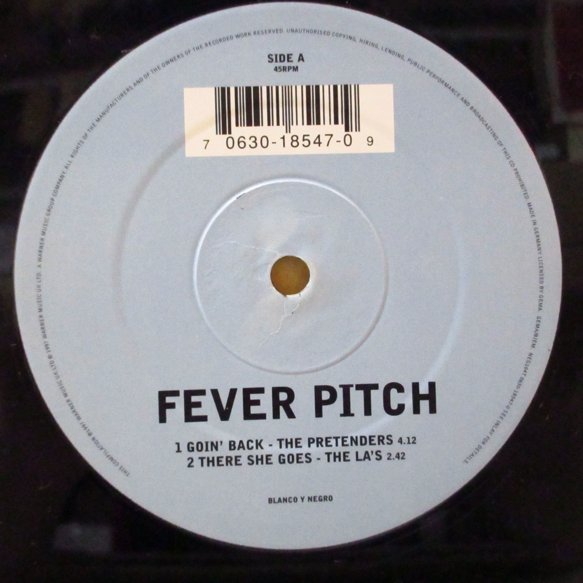 V.A. (サウンドトラック・コンピ)  - The Fever Pitch E.P. (UK '97 オリジナル4曲入り 12インチ)