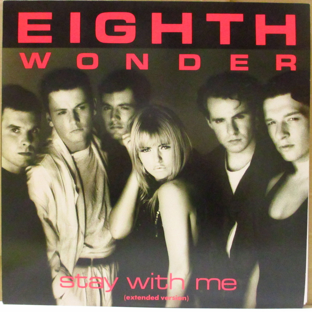 EIGHTH WONDER (エイス・ワンダー)  - ステイ・ウィズ・ミー - Stay With Me - Extended Version +2 (Japan '86 オリジナル3曲入り 12インチ+インサート/帯欠)