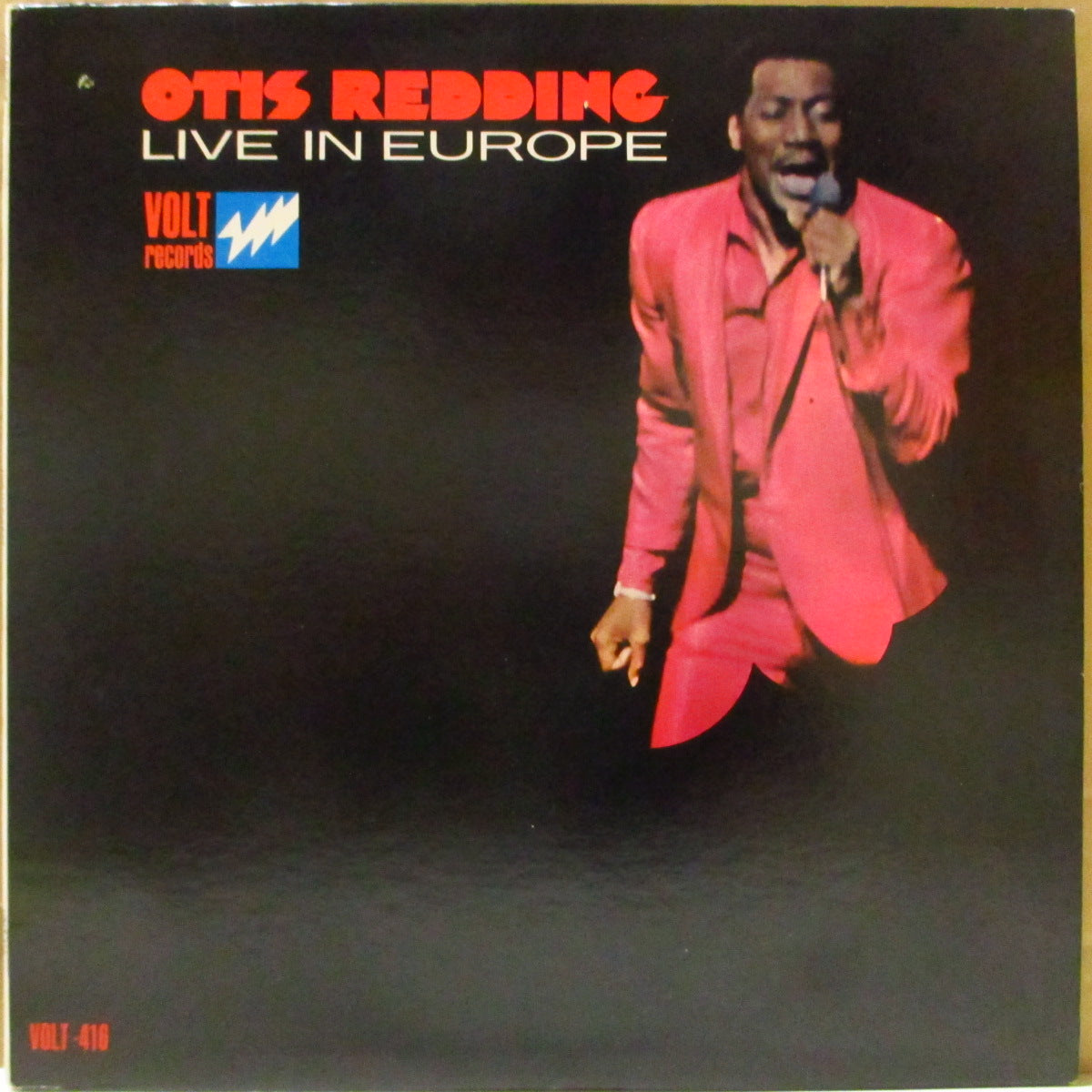 OTIS REDDING (オーティス・レディング)  - Live In Europe (US '67 オリジナル・モノラル LP) 生前唯一のライブ盤