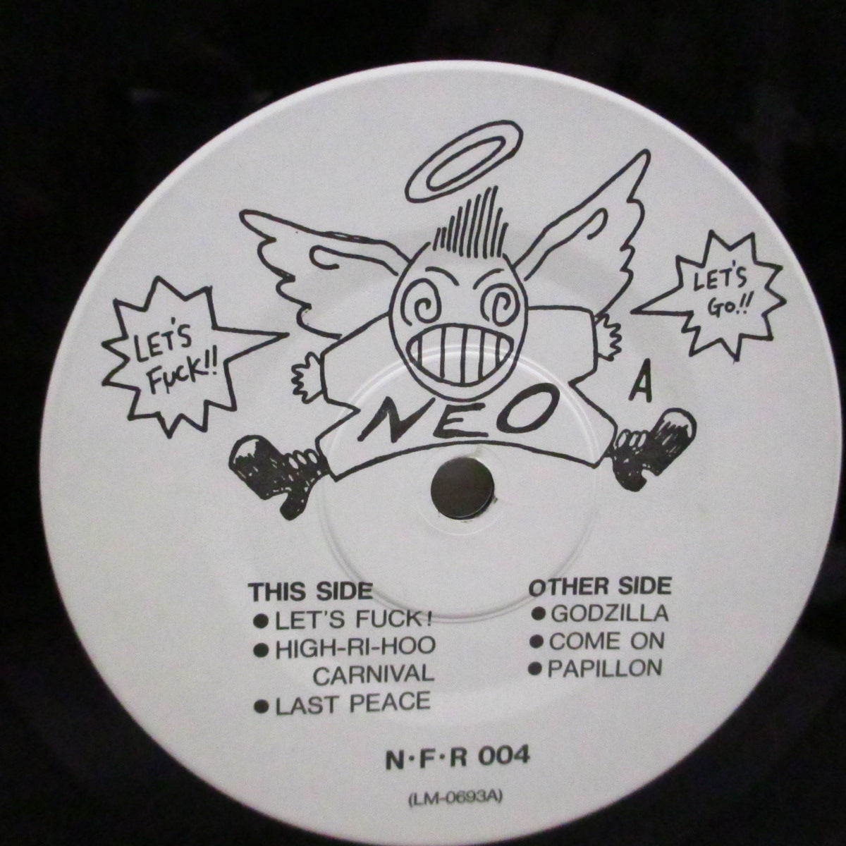 NEW ROTEeKA (ニューロティカ)  - Last Peace (Japan '86 オリジナル8曲入り 7"/折り畳みジャケ) セカンド EP !