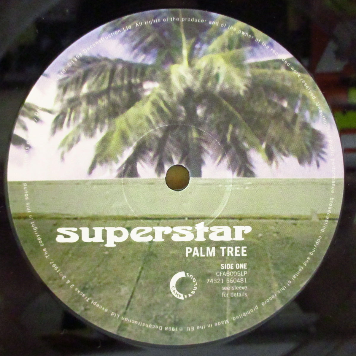 SUPERSTAR (スーパースター)  - Palm Tree (UK '98 オリジナル LP) 2ndアルバム