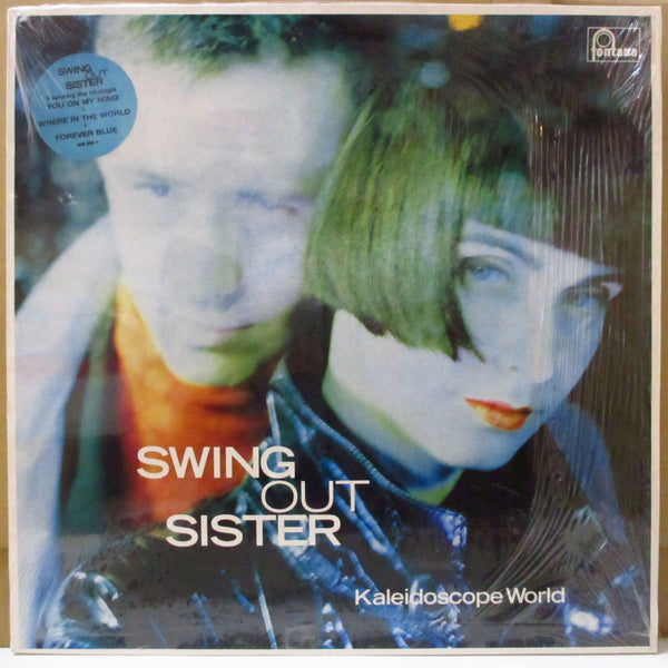 SWING OUT SISTER (スウィング・アウト・シスター)  - Kaleidoscope World (UK オリジナル LP+ソフト紙インナー/レアステッカー付き光沢ジャケ)