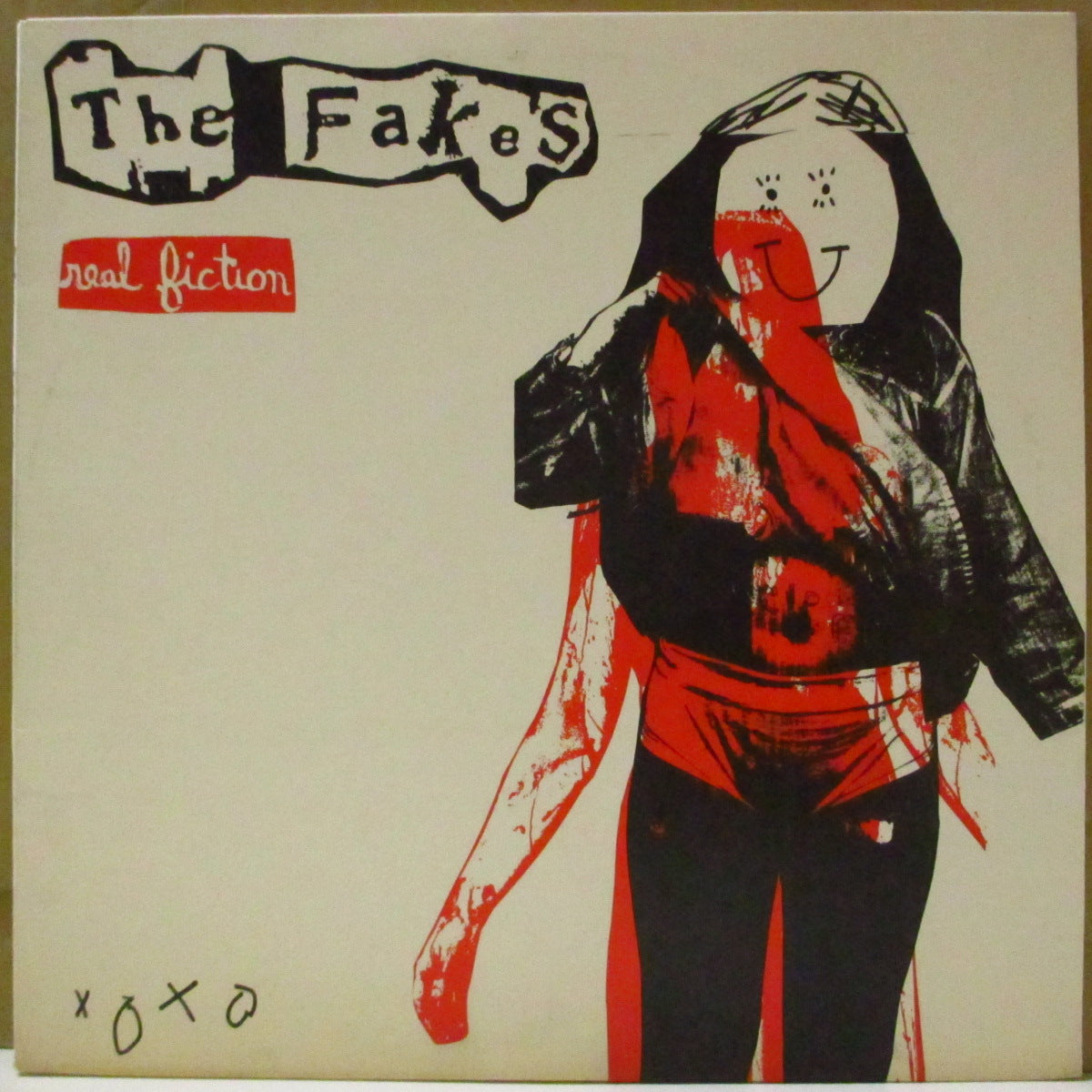 FAKES, THE (ザ・フェイクス)  - Real Fiction (US '95 オリジナル LP+インサート) 唯一のアルバム