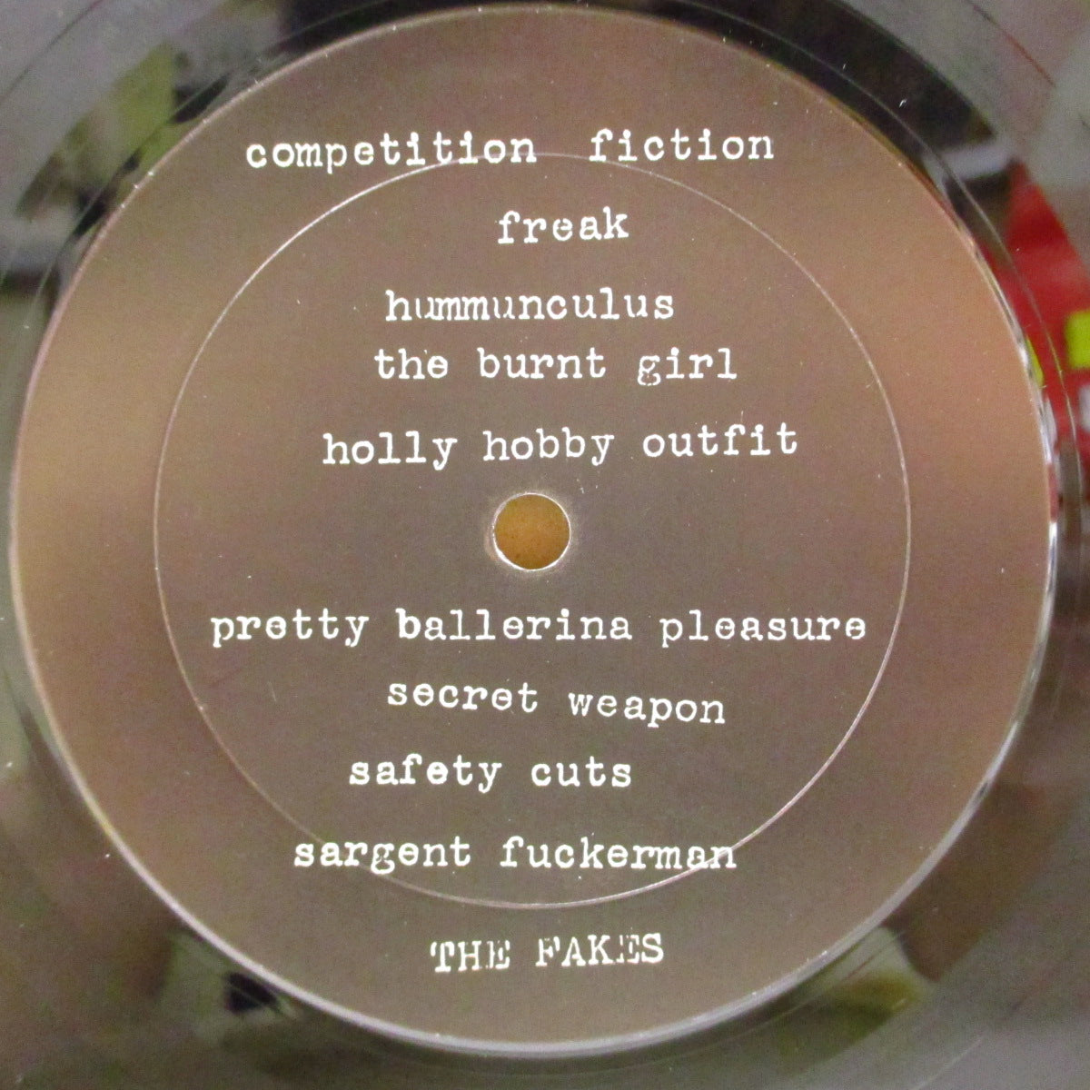 FAKES, THE (ザ・フェイクス)  - Real Fiction (US '95 オリジナル LP+インサート) 唯一のアルバム