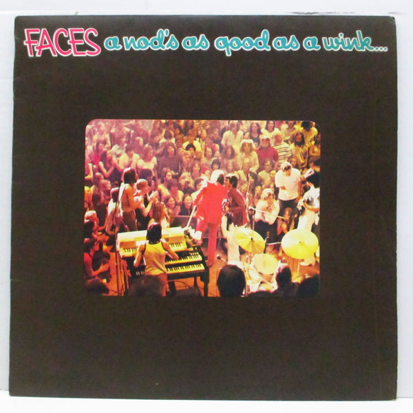 FACES (フェイセス)  - A Nod Is As Good As A Wink... To A Blind Horse (UK オリジナル「緑ラベ」 LP+ポスター/マットジャケ)
