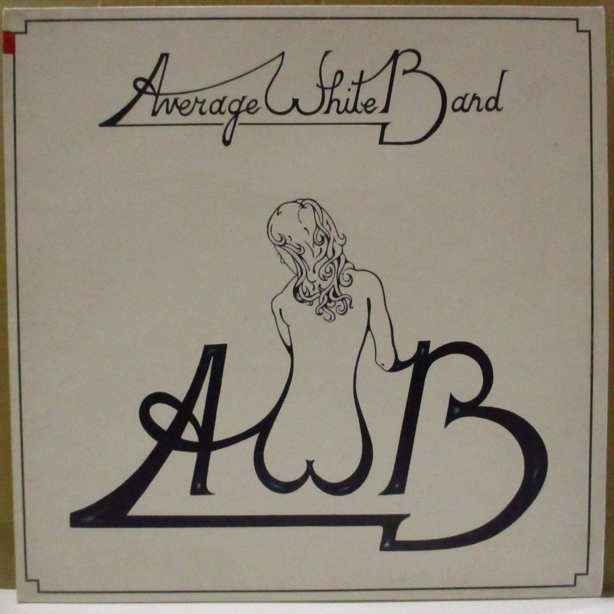 AVERAGE WHITE BAND (アヴェレイジ・ホワイト・バンド)  - Awb (UK 70's 再発「ワーナーロゴ入りラベ」ステレオ LP+インナー)。大ヒット「Pick Up The Pieces」収録名作セカンド・アルバム！