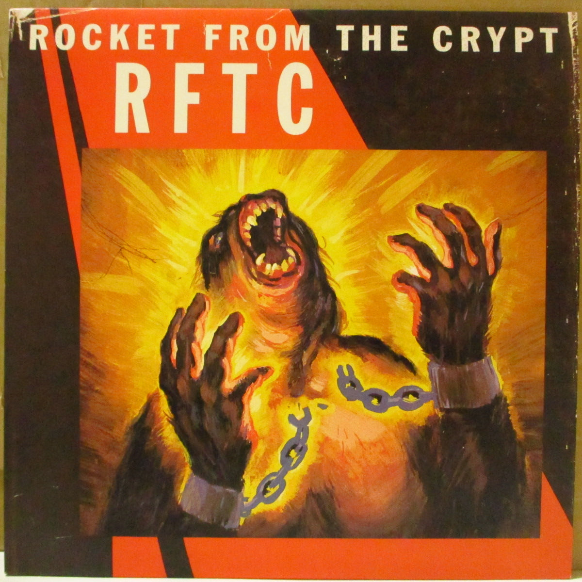 ROCKET FROM THE CRYPT (ロケット・フロム・ザ・クリプト)  - RFTC (US '98 限定「クリアオレンジ盤」 LP+ブックレット) 5thアルバム
