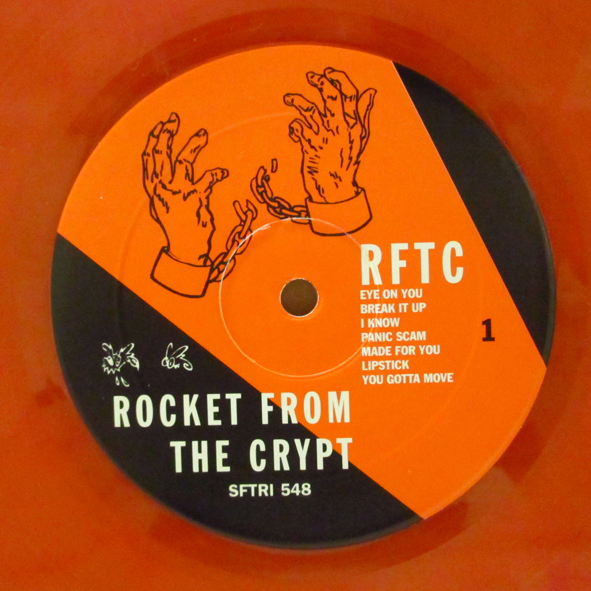 ROCKET FROM THE CRYPT (ロケット・フロム・ザ・クリプト)  - RFTC (US '98 限定「クリアオレンジ盤」 LP+ブックレット) 5thアルバム