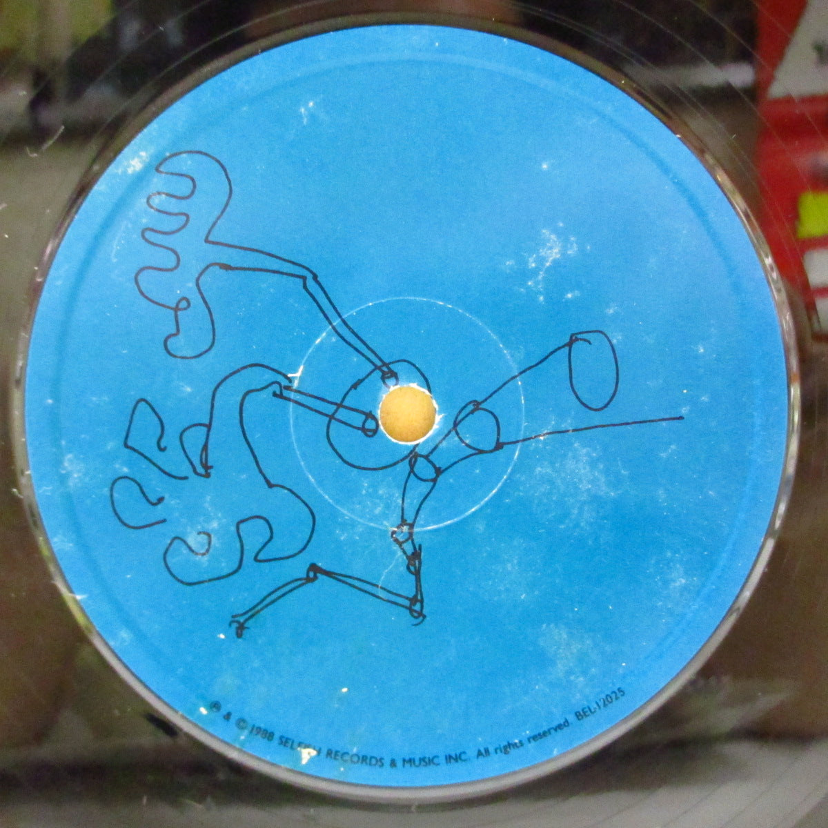 BOREDOMS (ボアダムス)  - 恐山のストゥージズ狂 - Onanie Bomb Meets The Sex Pistols (Japan '88 オリジナル LP+インサート) 1stアルバム