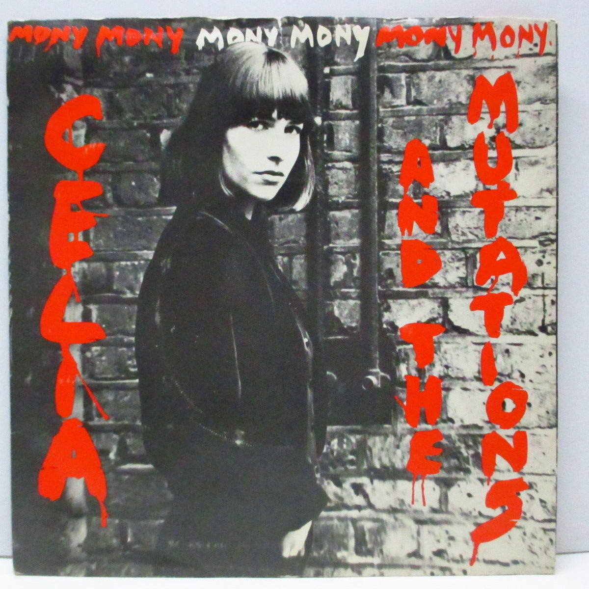 CELIA AND THE MUTATIONS (セリア & ミューテーションズ)  - Money Money (UK オリジナル 「ラウンドセンター」7"/光沢固紙折り返しジャケ) バックはストラングラーズ !