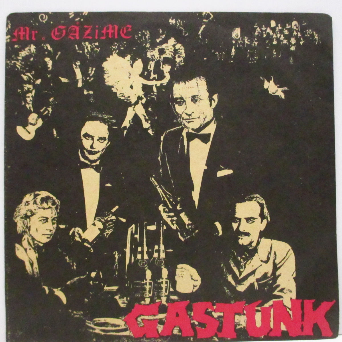 GASTUNK (ガスタンク)  - Mr. Gazime (Japan '85 オリジナル3曲入り 7"/マットソフト紙ジャケ) セカンド！