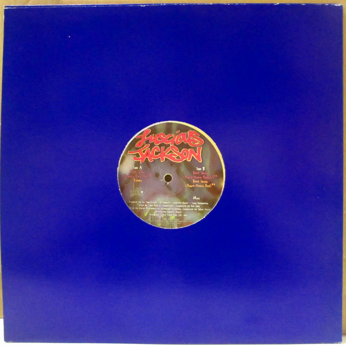 LUSCIOUS JACKSON (ルシャス・ジャクソン)  - Deep Shag (US '94 限定33回転4曲入り「クリーム盤」 12インチ/レアステッカー付きダイカットスリーブ)