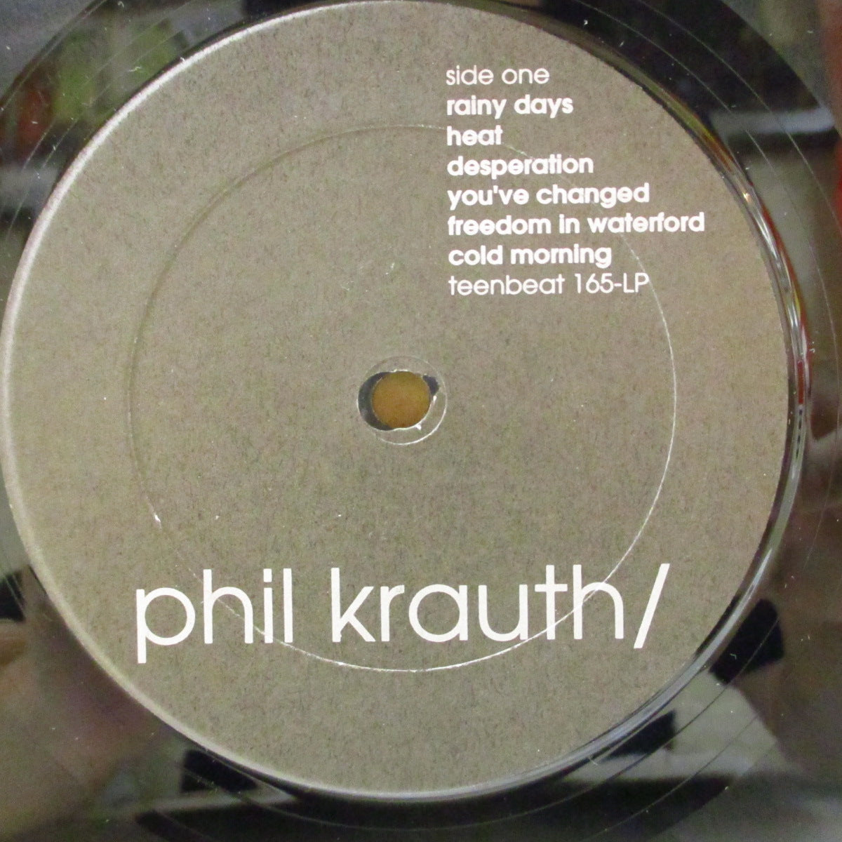 PHIL KRAUTH (フィル・クラウス)  - Cold Morning (US '95 オリジナル LP) 1stアルバム