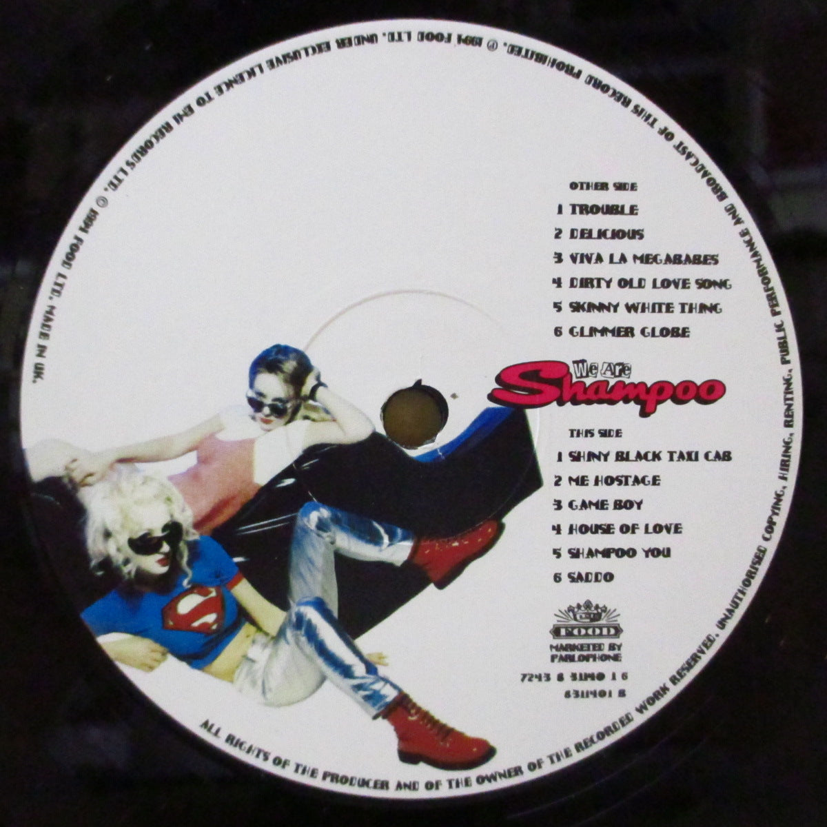 SHAMPOO (シャンプー)  - We Are Shampoo (UK オリジナル LP+固紙インナー) '94年1stアルバム