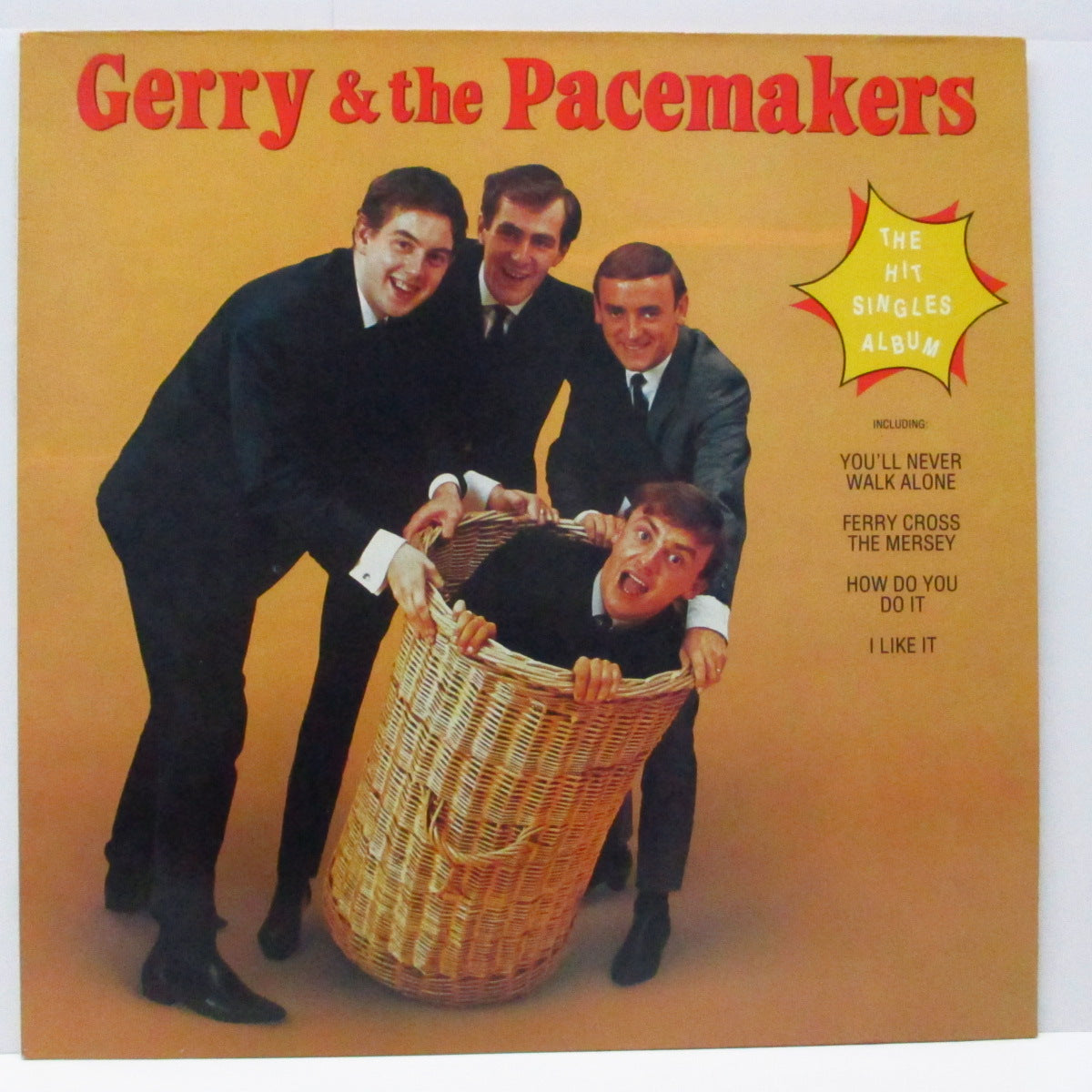 GERRY AND THE PACEMAKERS (ジェリー&ザ・ペースメーカーズ)  - The Hit SIngles Album (UK オリジナル LP) 全16曲入りベスト！