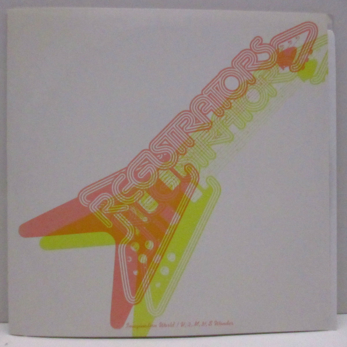 REGISTRATORS (レジストレーターズ)  - Imagination World (Japan '00 オリジナル 7"/光沢ソフト紙二つ折りジャケ)