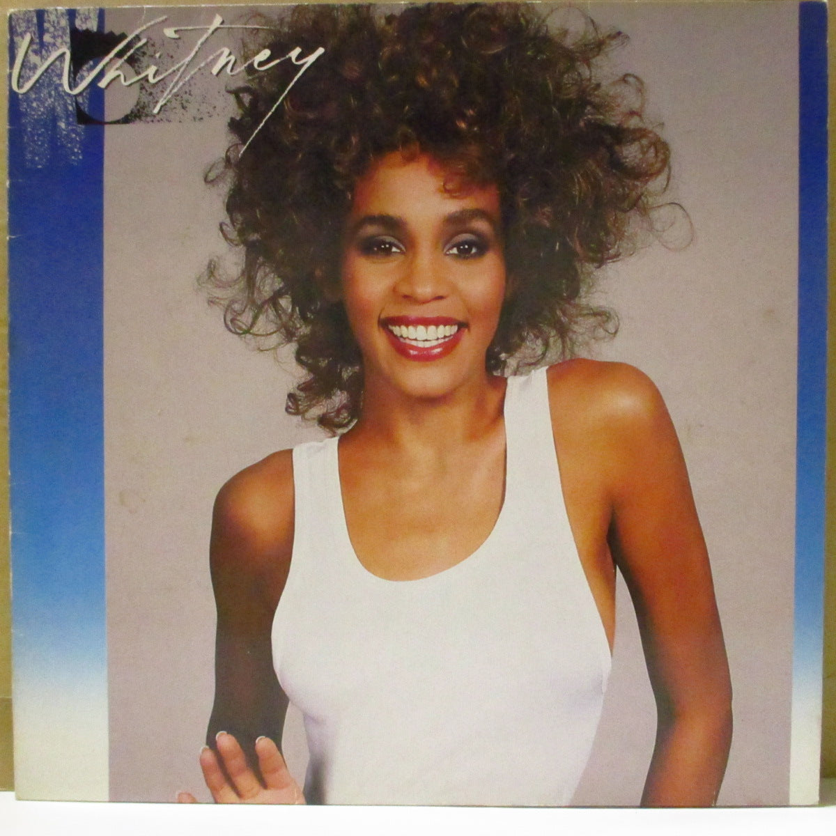WHITNEY HOUSTON (ホイットニー・ヒューストン)  - Whitney (2nd Album) (EU '87 オリジナル・ステレオ LP+インナー) 全米1位セカンド・アルバム