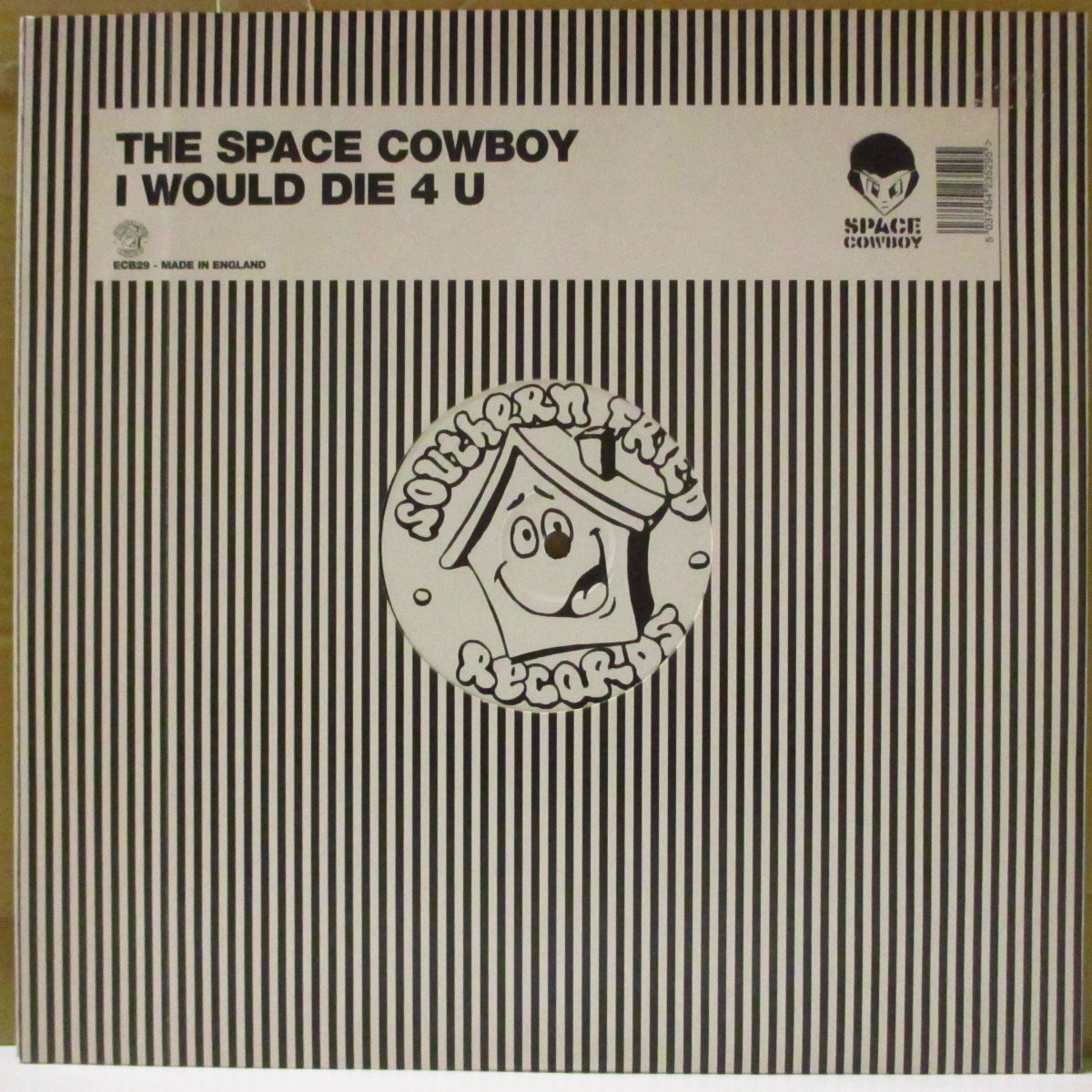 SPACE COWBOY (スペース・カウボーイ)  - I Would Die 4 U (UK '02 オリジナル2曲入り「ECB29」 12インチ/光沢ダイカットスリーブ)