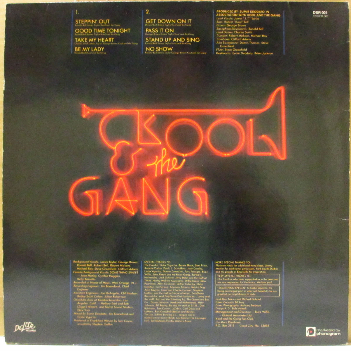 KOOL & THE GANG (クール＆ザ・ギャング)  - Something Special (UK '81 オリジナル・ステレオ LP+インナー)大ヒット「Take My Heart」「Get Down On It」他