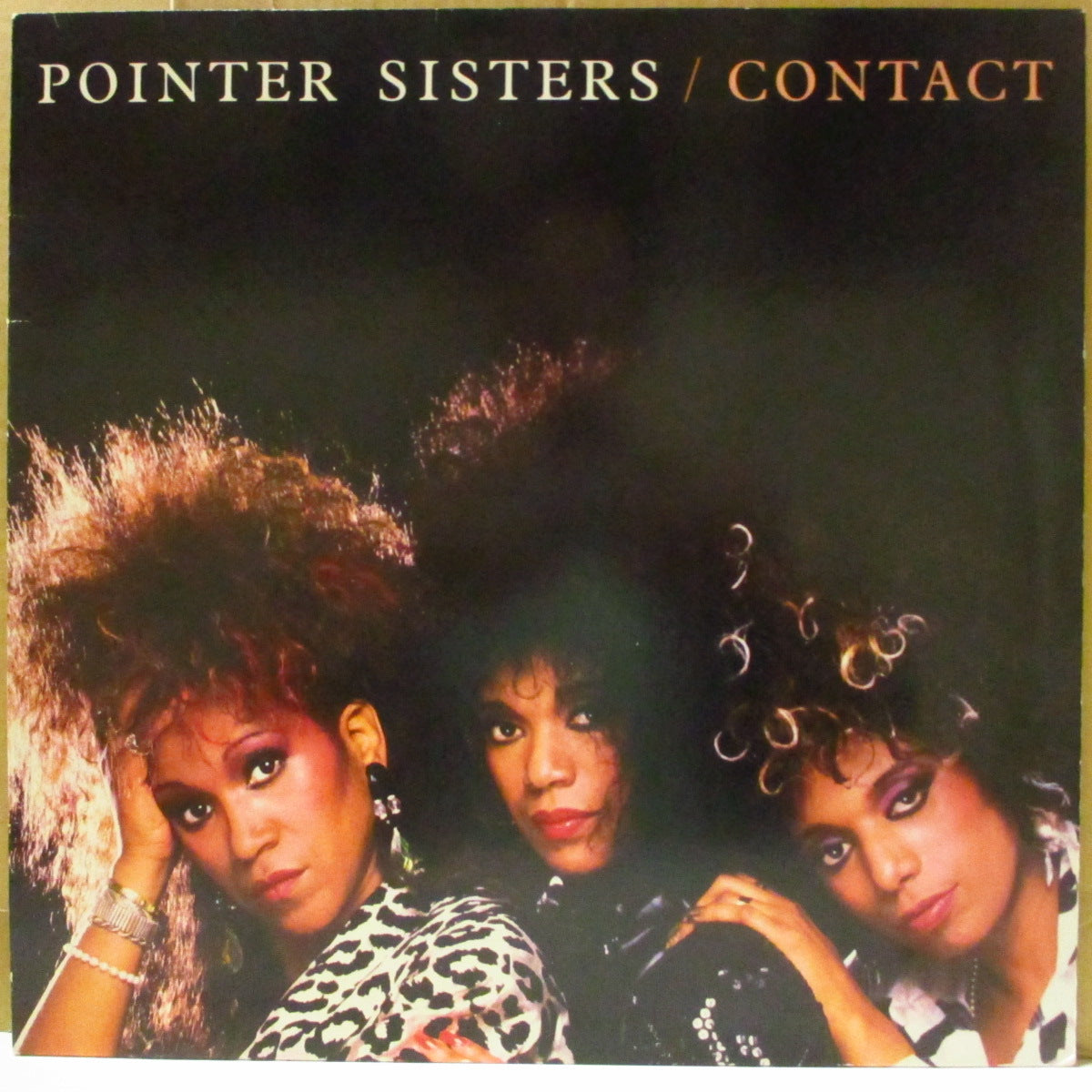 POINTER SISTERS (ポインター・シスターズ)  - Contact (EU '85 オリジナル・ステレオ LP+インナー) LPは40年以上未再発化。