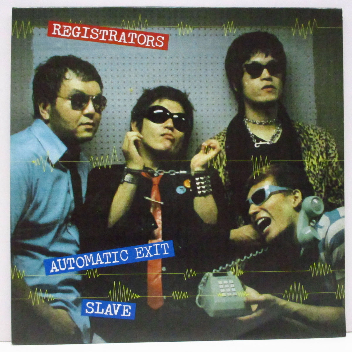 REGISTRATORS (レジストレーターズ)  - Automatic Exit (Japan '97 限定「3曲入黒盤」 7"/「ナンバリング入り」光沢固紙ジャケ)