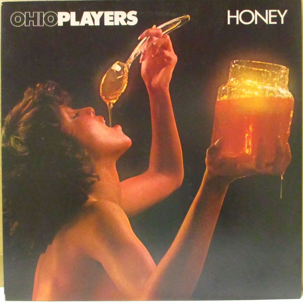 OHIO PLAYERS (オハイオ・プレイヤーズ)  - Honey (UK '75 オリジナル・ステレオ LP/見開きジャケ)ファンキーポップ名曲満載7作目！