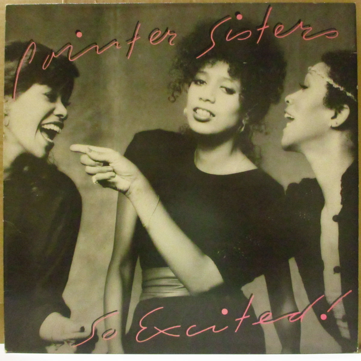 POINTER SISTERS (ポインター・シスターズ)  - So Excited ! (UK '82 初回品番「RPLP 6001」オリジナル・ステレオ LP) LPは40年以上未再発化。
