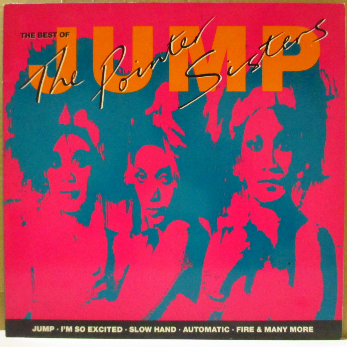 POINTER SISTERS (ポインター・シスターズ)  - Jump - The Best Of The Pointer Sisters (UK-EU '89 オリジナル・ステレオ LP) LPは未再発化