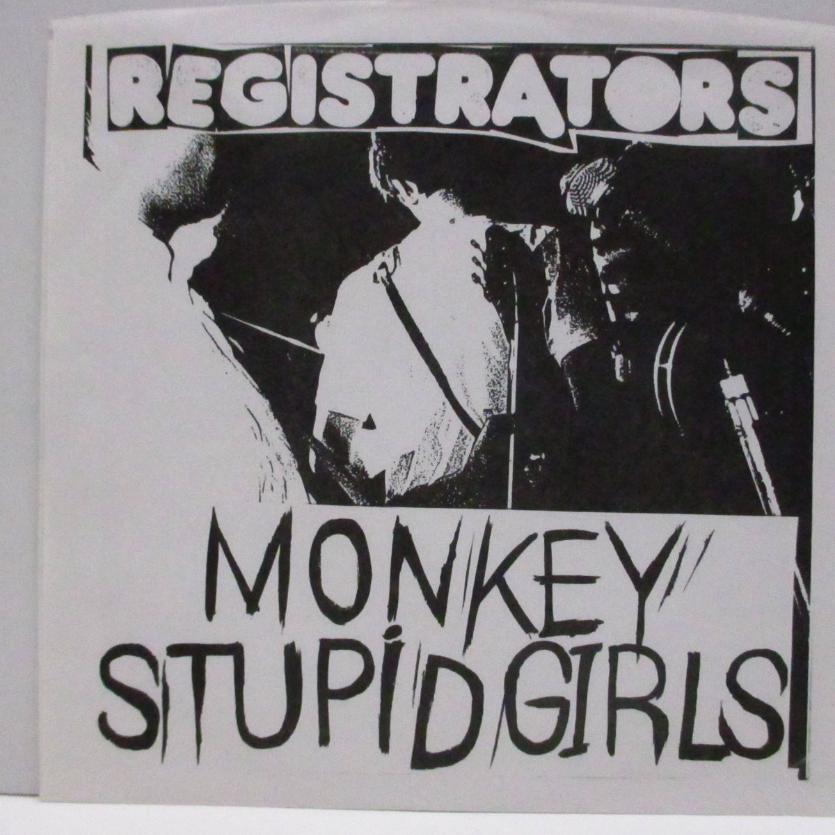 REGISTRATORS (レジストレーターズ)  - Monkey / Stupid Girls (US '97 オリジナル「片面」2曲入り7"/マットソフト紙ジャケ)
