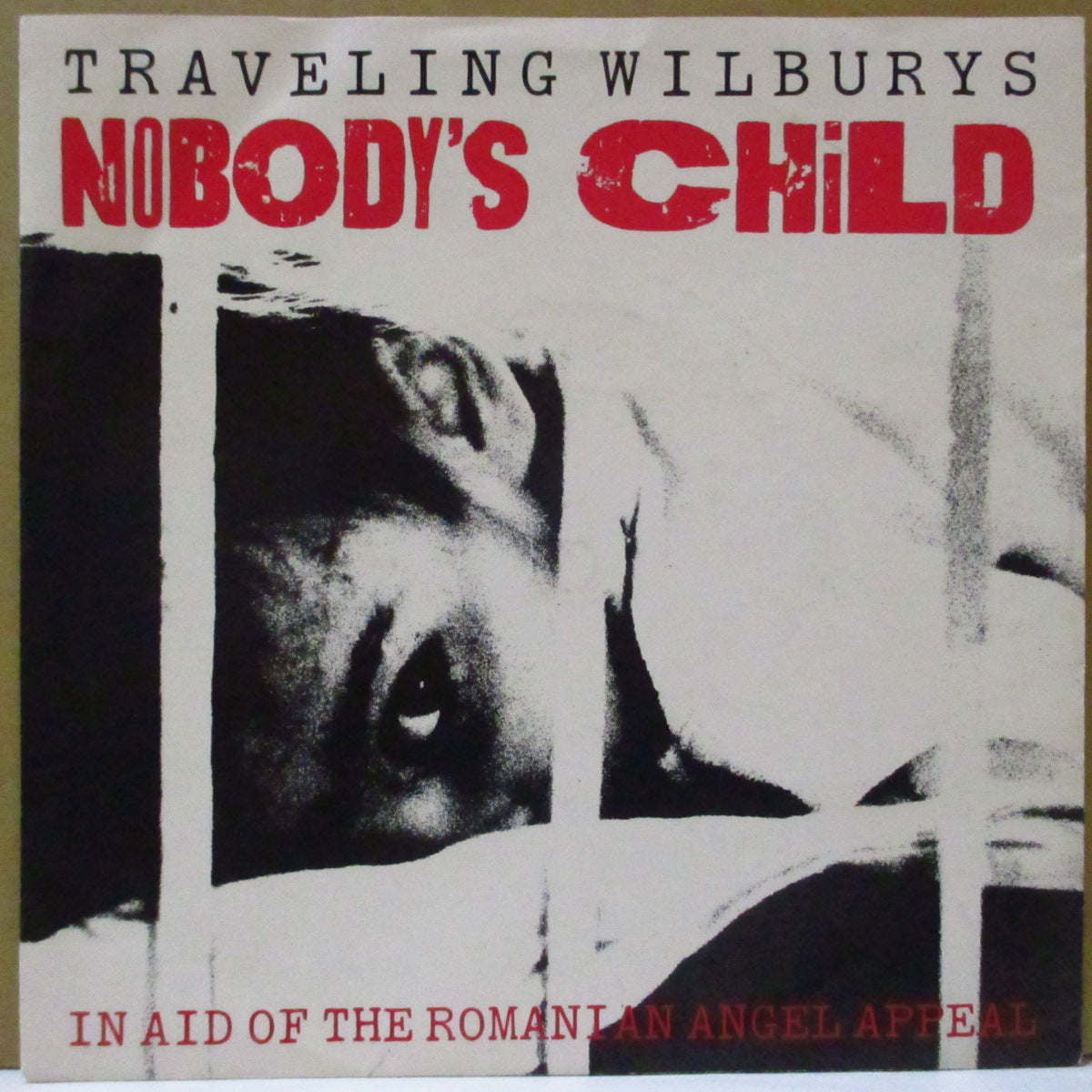TRAVELING WILBURYS (トラヴェリング・ウィルベリーズ)  - Nobody's Child / Lumiera (EU '90 オリジナル「フラットセンター」7インチ+光沢ソフト紙ジャケ)