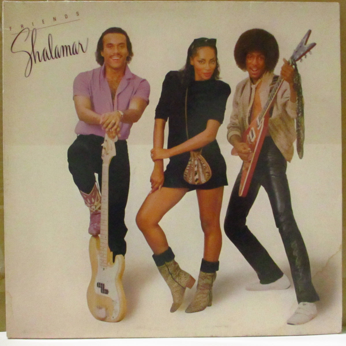 SHALAMAR (シャラマー)  - Friends (ドイツ '82 オリジナル・ステレオ LP+インナー/バーコードなし光沢見開きジャケ) ソウルチャート1位の6作目　