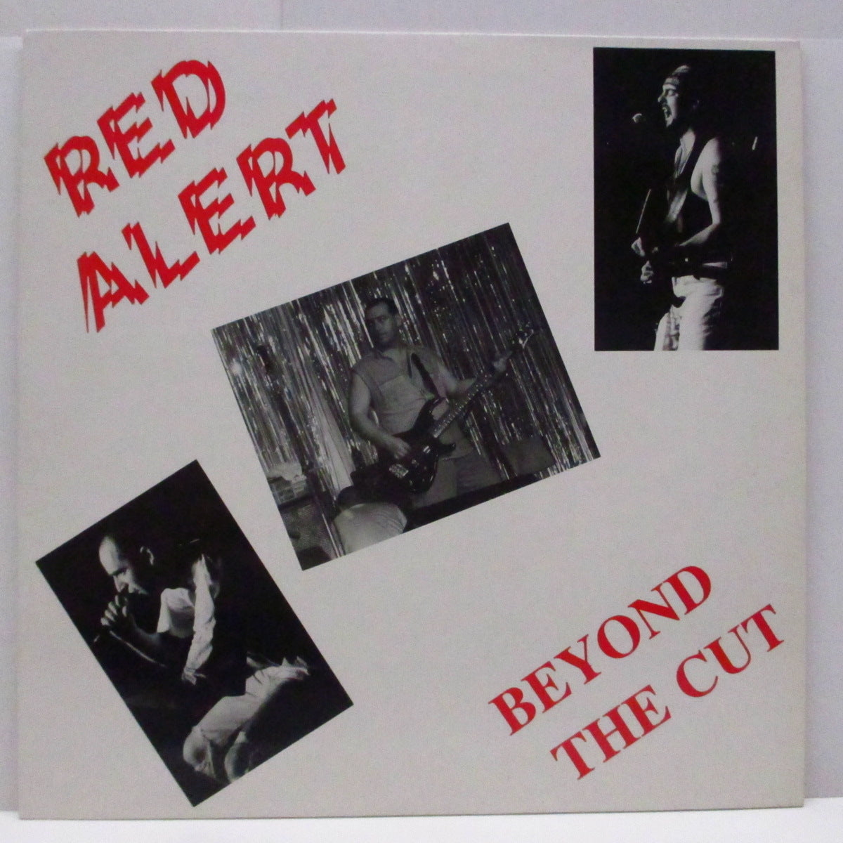 RED ALERT (レッド・アラート)  - Beyond The Cut (German オリジナル LP+インサート）スタジオ＆スタジオライブ！