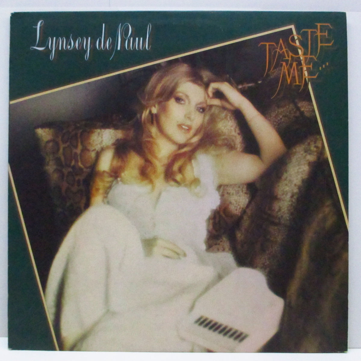 LYNSEY DE PAUL (リンジー・ディ・ポール)  - Taste Me... Don't Waste Me (UK オリジナル LP#1+インサート)