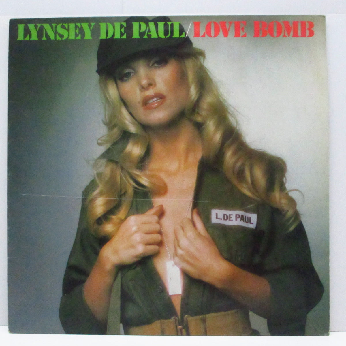 LYNSEY DE PAUL (リンジー・ディ・ポール)  - Love Bomb (UK オリジナル LP+インサート)