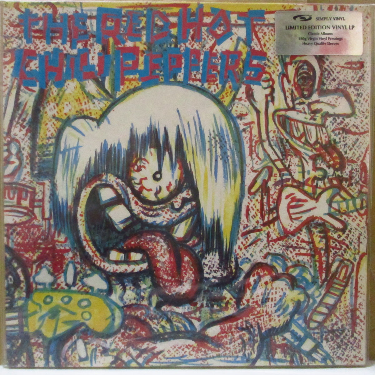 RED HOT CHILI PEPPERS (レッド・ホット・チリ・ペッパーズ)  - S.T. <1st> (EU '99 「シンプリーVINYL」限定再発180グラム重量 LP+ステッカー付きPVC)