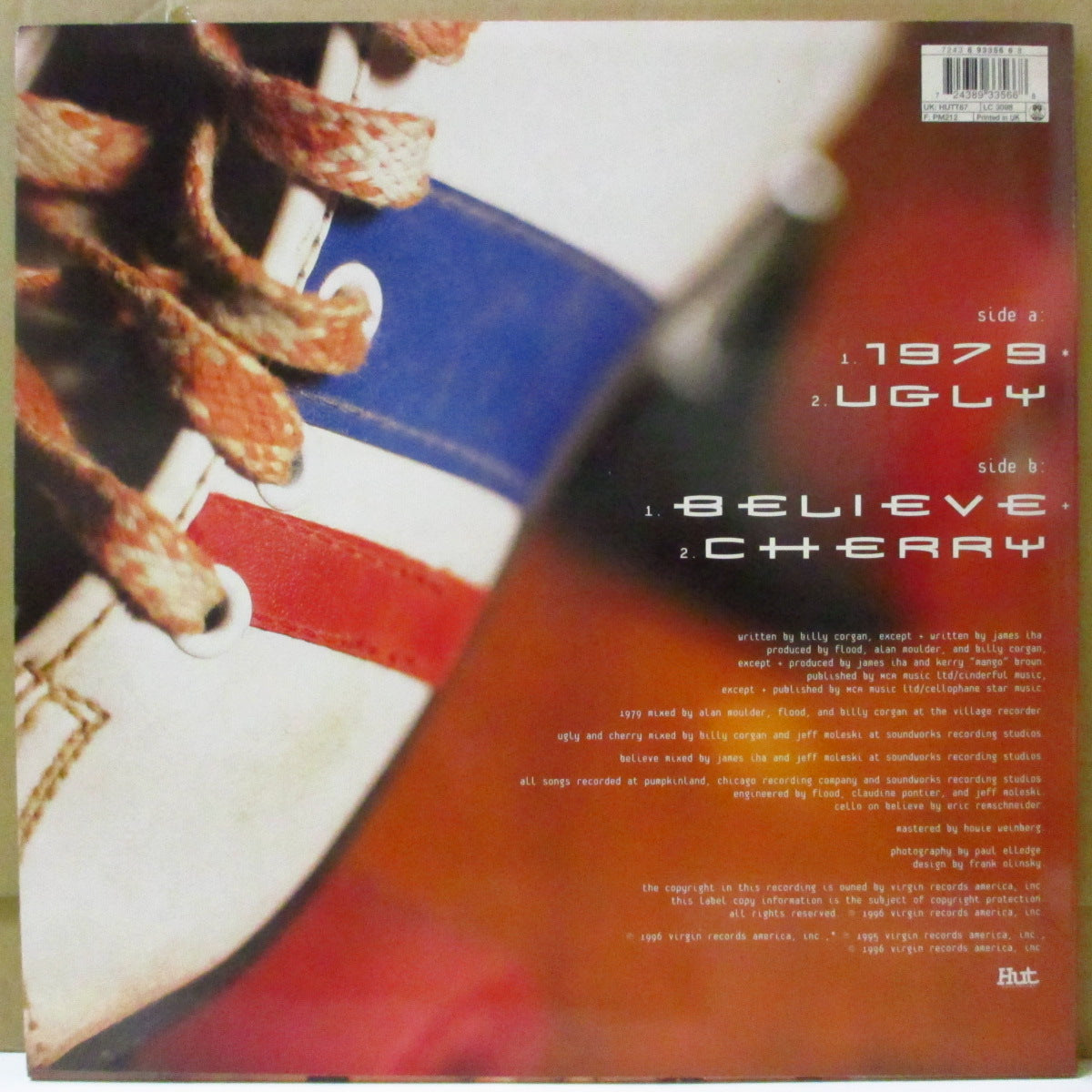 美品UK盤12inchレコード スマッシングパンプキンズ『1979』 美品UK盤12inchレコード スマッシングパンプキンズ『1979