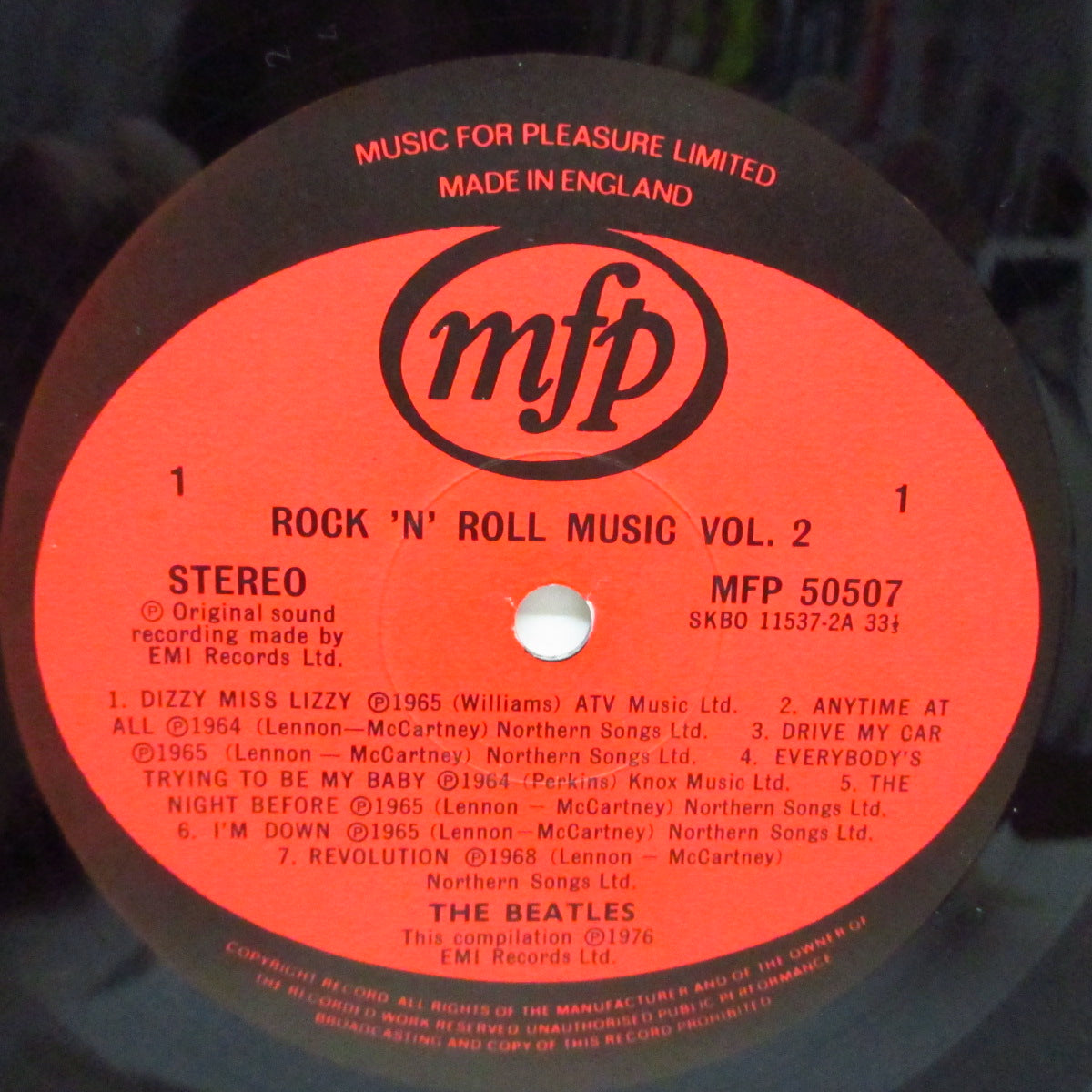 レア＆未開封！Beatles 伝説のMelvin Records MR-12！ レア＆未開封！Beatles 伝説のMelvin Records MR-12！