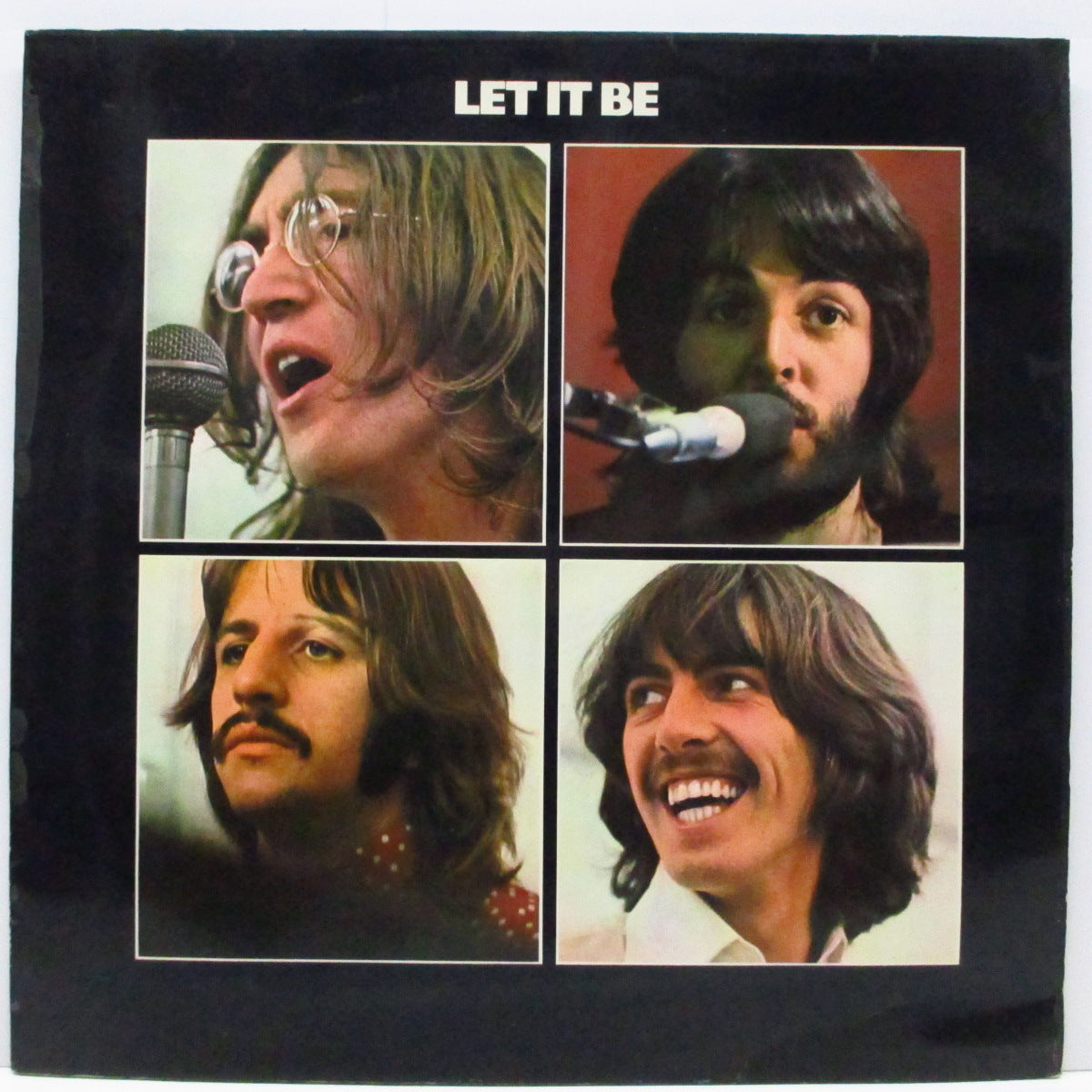 BEATLES (ビートルズ)  - Let It Be (UK '74 再発「フランス輸出プレス」LP/両面コーティングジャケ)