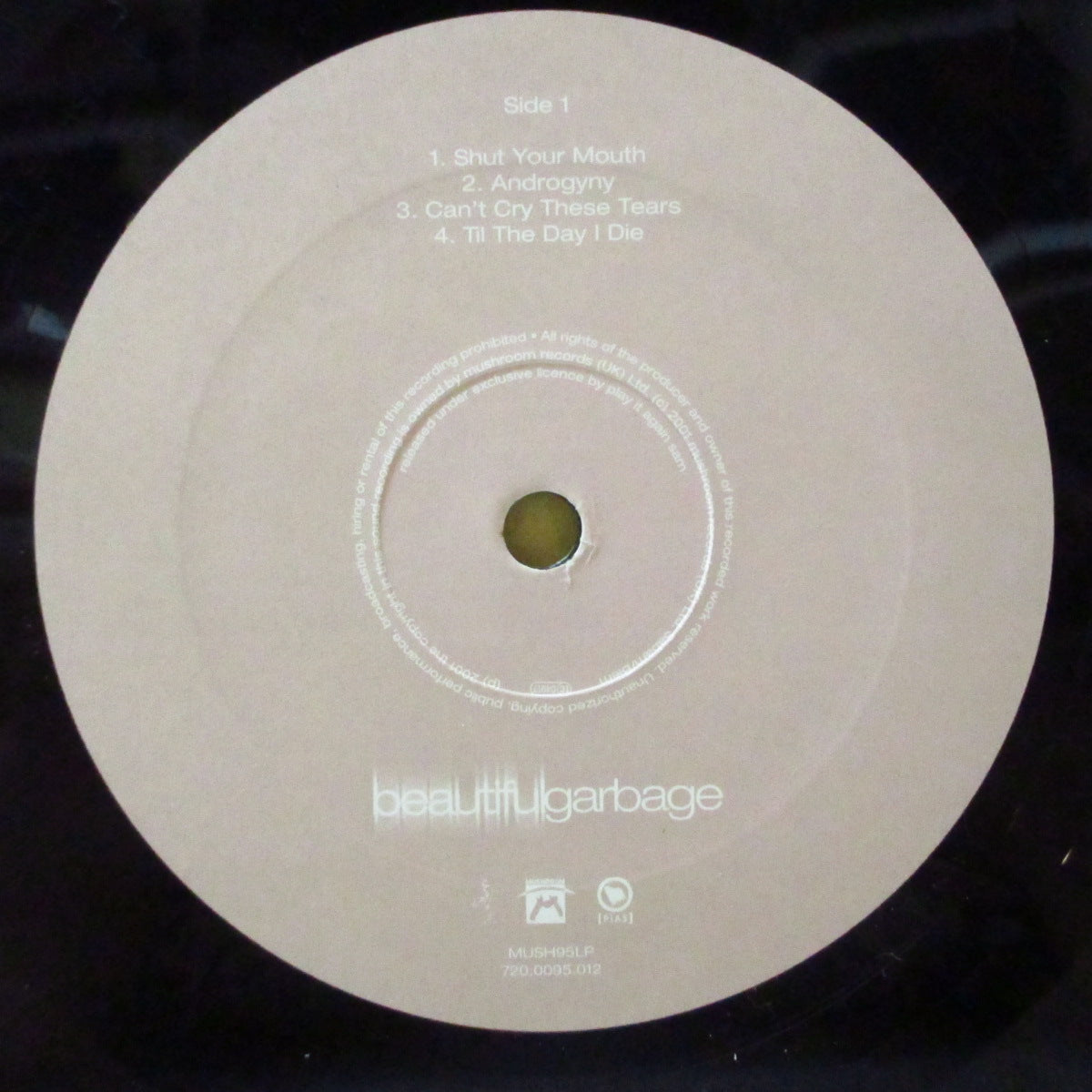 GARBAGE (ガービッジ)  - Beautiful Garbage (EU オリジナル「"PIAS"ロゴありラベ」 2xLP+インサート/"PIAS"ロゴあり光沢ジャケ) '01年3rdアルバム