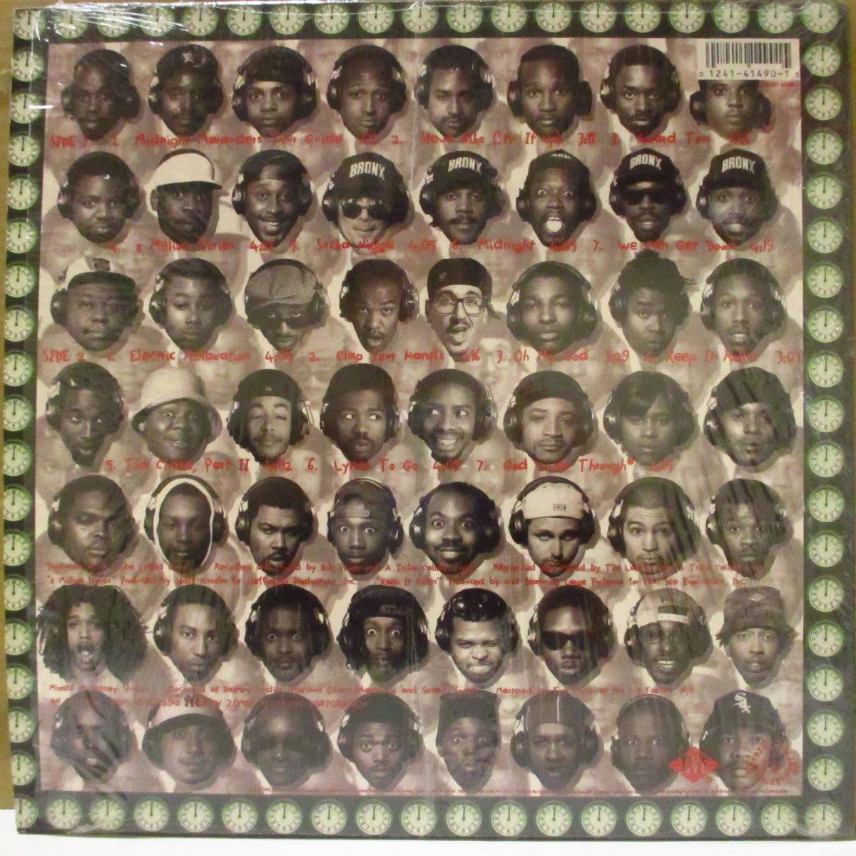 A TRIBE CALLED QUEST (ア・トライブ・コールド・クエスト)  - Midnight Marauders (US '93 オリジナル「緑ラベ」 LP+バーコードあり光沢ジャケ/インナー欠) 3rdアルバム