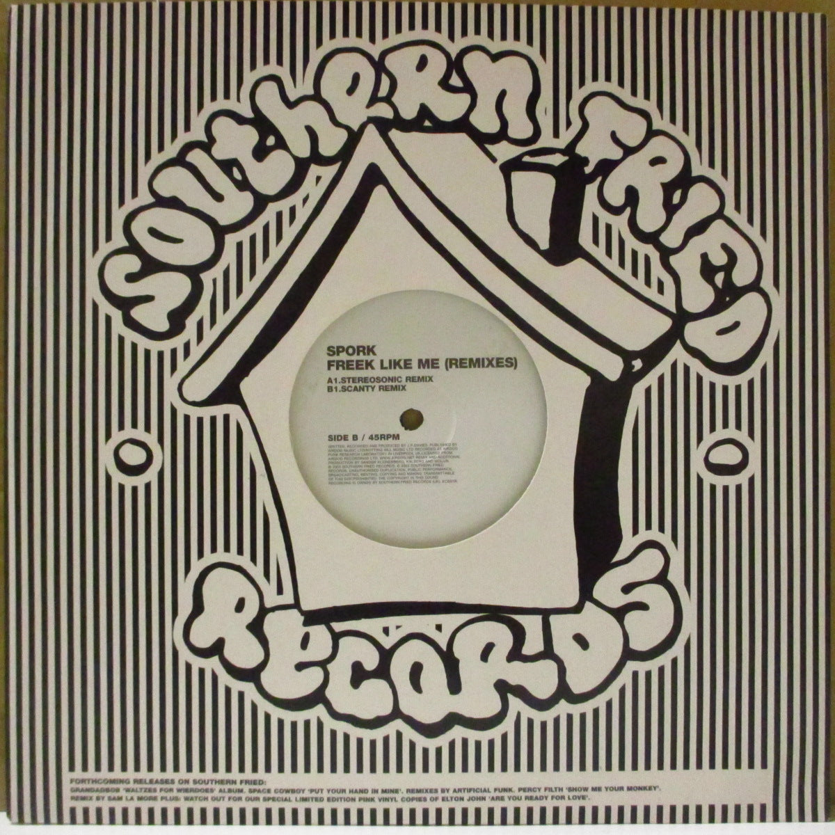 SPORK (スポーク)  - Freek Like Me - Remixes (UK '03 オリジナル 12インチ/光沢ダイカットスリーブ)
