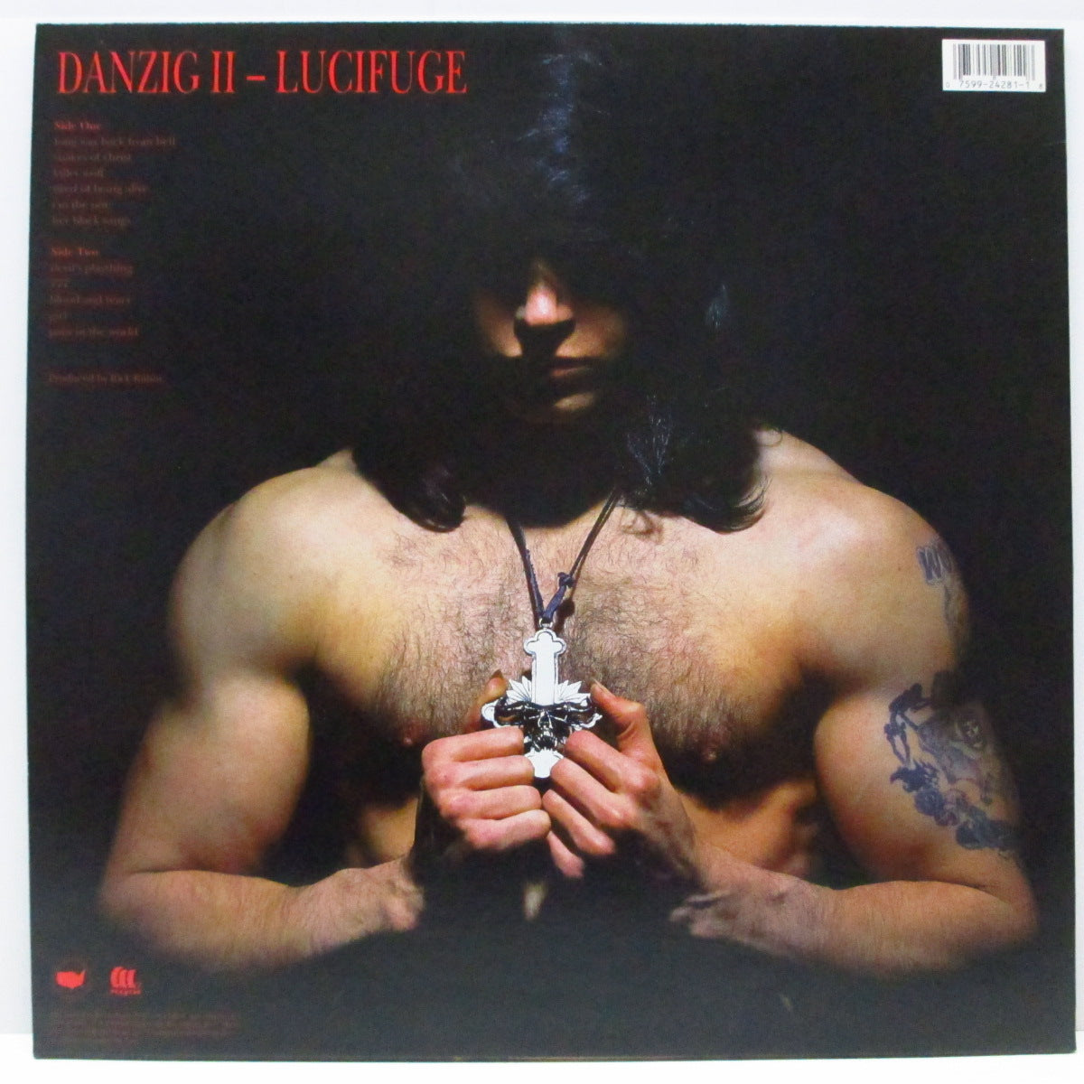 DANZIG (ダンジグ)  - Danzig II-Lucifuge (US '91 初回オリジナル LP+インナー）'91年セカンド！