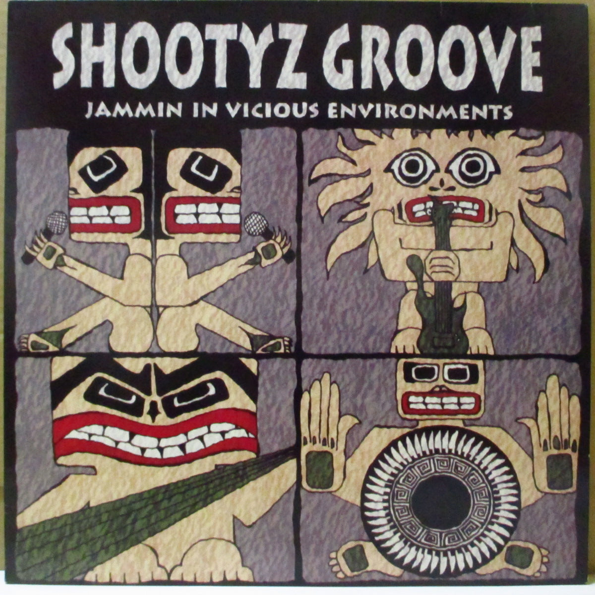 SHOOTYZ GROOVE (シューティーズ・グルーヴ)  - Jammin In Vicious Environments (UK オリジナル LP) '94年1stアルバム